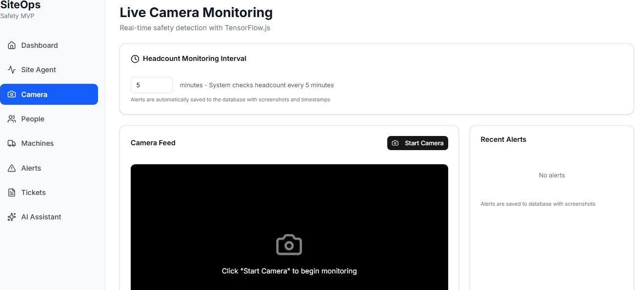 Screenshot of Project Two showing the main interface